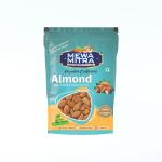 Mewa Mitra Popular California Almonds Natural Badam Giri Rich in Fiber and Protein Nutritious and Delicious Badam Giri, Plant Based Protien 250gm