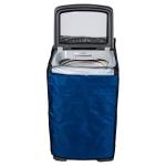 Classic Top Load Washing Machine Cover Suitable for IFB Back Panel 8 Kg, 8.5 Kg, 9 Kg 9.5 Kg, 10 Kg, 10.5 Kg, 11 Kg, 11.5 Kg, 12 Kg | 63Cms X 66Cms X 99Cms | Color - Blue