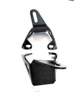 Road Religion Royal Enfield Interceptor 650/ GT 650/ Himalayan Fog Lamp Holders, Black, LED