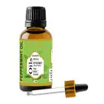 Indus Valley 100% Pure Natural & Organic, Undiluted Peppermint Essential Oil with Glass Dropper for Skin, Hair Care -15ml