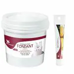 BLOSSOM White Sugar Paste Fondant and Gel Food Color Black Highly Concentrated 25 g