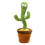 Rowan Dancing Cactus Talking and Repeating Toy 3M+, Multicolour