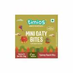 Timios Mini Oaty Bites | Apple and Kiwi | Healthy Snack for Kids | Natural Energy Food Product for Toddlers and Preschoolers | Nutritious and Ready to Eat for Children 18+ Months Pack of 2
