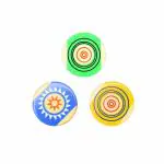 GLS POOLBALL Plastic Carrom Striker (Pack of 3 PCS)(Color & Design May Very)