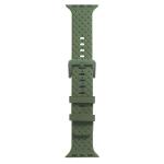 JOBINKA (Chatai style 45mm Strap Dark Green) Soft Silicone iWatch Strap Series 7,6,5,4,3,2,1/SE Compatible For Strap 45mm/44mm/42mm Smart Watch Strap (Dark Green)