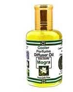 Indra Sugandh Bhandar Multipurpose Cooler Perfume And Diffuser Oil Premium Mogra With Free Dropper, 25 Ml