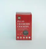 Prime Foods Pecan Berry Crackers with Pumpkin Seeds, Cranberry & Pecan Nuts | Baked | Jain | Vegan | Nutritious Snack | Rich in Calcium, Vitamin C & Antioxidants | Healthy | 80grams - Pack of 1