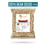 NEXTSTEP ORGANIC Best Quality Soyabean Whole 100g (High Protein, Rich in Vitamin K2)