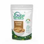 DiabeSmart Diabetic Almond Cookies (200g) | Stevia Sweetened Sugar Free Biscuit Cookies | Authentic Flavor and Taste | Low Carb Diabetic Snacks