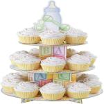 Wilton 3 Tier Cup Cake Stand 23 cm x 4 cm x 30 cm