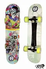 Smartcraft Skateboard Designed with a Pro Pattern, Skating Board Suitable for Kids and Adults, 27X6.6 inches