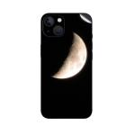 GADGETSWRAP Printed Vinyl Skin Sticker for Apple iPhone 14 - Quarter Moon