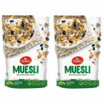 SHANTI'S Muesli Millets Nuts & Seeds Breakfast Cereals High In Protein Gym Muesli (Pack of 2,500gm)