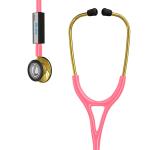 Life Line L2 Gold Stethoscope - Dual Side Diaphragm Chest Piece For Adult And Paediatric - 2-Way Tube