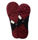 Fabpad Cotton Reusable Washable Sanitary Cloth Pads Napkins (Pack Of 4)