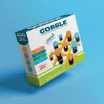 Pluspicks Gobble Board Game | Learning Toys for 2+ Year Old | Tic Tac Toe Game | Brain Games for Kids 5 Years | Strategy Board Games | Board Games for Adults | Kids Brain Development Toys