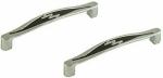 NXG Stainless Steel Cabinet/Drawer Handle (Brown Pack of 2)