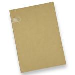 SAMVARDHAN PU Leather Soft Cover 80GSM Ruled Office Diary/Journal/Notebbok with100 Sheets for Business Office Daily Use (Pack of 1, Brown)