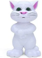 Zyamalox Little Toys Assorted Plastic Intelligent Talking Tom Toy for Kids (1+ Years) White