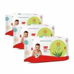 LUV LAP LuvLap Paraben Free wipes for baby skin with Aloe Vera, Fragrance Free, pH Balanced, Dermatologically Safe, Baby Wipes Rich in Vitamin E & chamomile extract, 72 Wipes / Pack With Lid (Pack OF 3)