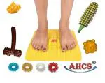 AHCS Accupressure Magnets Acupressure Mat For Pain Relief And Total Health Massager Kit (Set of 9)