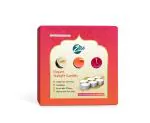 Zabb Elegant Pure Wax Coloured Tealight Candles - Pack of 50 - Burns upto 4hours