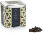 Octavius Classic Assam Black Tea Loose Leaf Tea in Premium Square Tin Box - 100 gms
