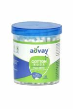 ADVAY COTTON EAR BUDS 100 STICKS (200 COTTON TIPS)
