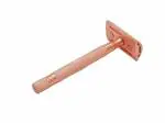 Pearl Double Edge Safety Razor SS-01( Rose Gold ) Close Comb
