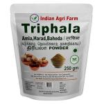 i Agri Farm Triphala Powder / 250g / Mix of Amla, Harad, Baheda Powder