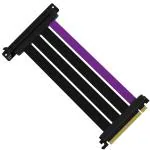 Cooler Master Black, Purple Riser Cable Pcie 4.0 X 16-200Mm, Pcie 4.0 Compatible, Emi Shielded 30 Awg