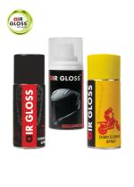 Air Gloss Chain Cleaner, Helmet Cleaner & Rat-X Repellent Spray for Vehicles | Spray Protect Chain Delay Rusting Pack of 3 (150 ml Each)