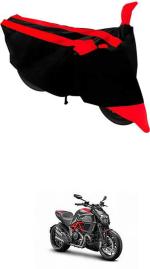 RONISH Two Wheeler Cover for Ducati (Diavel, Black, Red)