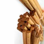 Bloomax Hardwood Round Wooden Dowels Stick Rods | Wood Dowels | Solid Hardwood Sticks, Macrame, Wall Hanging, Art & Craft Projects, DIY & More (18 inch (Polished), Pack of - 10)
