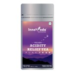 INNOVEDA Acidity Relief Herbal Infusion Tea Aids Digestion Heartburns 50 Tea Cups