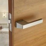 LAPO Mortise Door Lock for Bathroom with Brass Baby Latch and Handles(Matt Finish- Ro-154)
