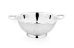 SEGOVIA Stainless Steel Strainer| Colander with side Handle, Size 24cm| Capacity 2.5Ltr 1Pc