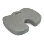 WELLGIVER - DISCOVER YOUR WELLNESS Orthopedic Memory Foam Coccyx Seat Cushion for Tailbone, Sciatica, Lower Back Pain Relief - Contoured Cushion for Office/Home Chair, Wheelchair (Mesh Grey, Pack of 1)