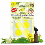 RunBugz Mosquito Repellent Patches, Yellow Anti Mosquito Patch, 24 Patches