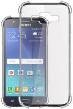 S-Hardline Samsung Galaxy J7 Transparent Silicone Soft Flexible Shockproof Bumper Case