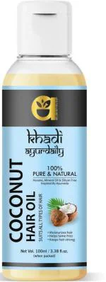 Ayurdaily Khadi Coconut Oil Hair, 100 Ml