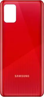 FRIENDZZWORLD Red Back Panel For Samsung Galaxy A51