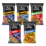 True Elements Regional Snacks Combo - variant (Amdavadi + Bengaluru + Chennai + Delhi + Mumbai) - 235gm