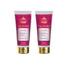 PavitraPlus Ubtan Glow Face wash for Tan Removal with Almond, Saffron and Sandalwood 100ml Combo (Pack of 2)
