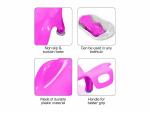 Sunbaby Pink Anti Slip Baby Big Plastic Bathtub with Suction Seat Sling