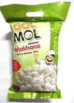Pink Delight Gol Mol Premium Phool Makhana | Bold Size | Fox Nuts | 250gm*4 Packs | 1kg