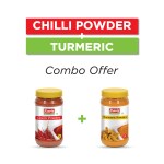RAVIS Chilli powder 500gm+ Turmeric powder 500gm (Combo pack of 2) 1000gm