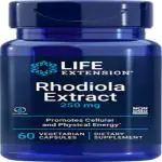 Life Extension Rhodiola Extract 250 mg, 60 vegetarian capsules