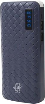 Mi-Sts 15 W 20000Mah Croco Led Dual Usb Fast Charging Li-Ion Power Bank With Led Torch