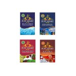 PUFF SMART Premium Hookah Flavors Brain-O-Freeze, Dubai Special, Pan Kiwi Mint, Ice Cola 50g Each (Pack of 4) (100% Nicotine and Tobacco Free)